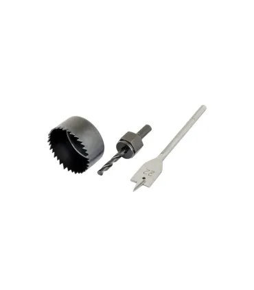 Schlosseinbau-Set MASTERTOOL 3-teilig 12-2567