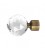 Koncovka Crystal Gula antik Ø25 mm kus