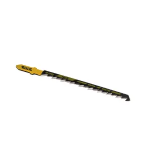 HCS MASTERTOOL T244D Sägeblatt für Stichsäge Holz/Kunststoff, schnell geformter Schnitt 6TPI/100 mm, 5 Stück 14-2802