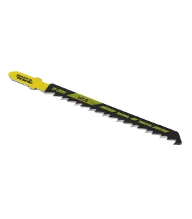 HCS MASTERTOOL T144D Sägeblatt für Stichsäge Holz/Kunststoff, schnelle gerade Schnitte, 6TPI/100 mm, 5 Stück 14-2803