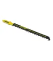 HCS MASTERTOOL T144D Sägeblatt für Stichsäge Holz/Kunststoff, schnelle gerade Schnitte, 6TPI/100 mm, 5 Stück 14-2803