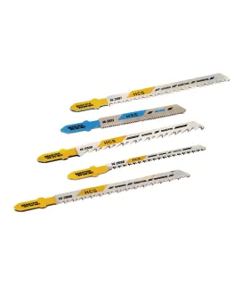 HCS-Ersatzmesser für Stichsäge MASTERTOOL Holz/Kunststoff-Set 5 Stück (14-2806/2807/2808/2809/2811) 14-2850