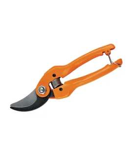 Nožnice záhradné MASTERTOOL 190 mm, kovové rukoväte, čepele Mn65 14-6108