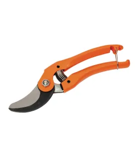 Nožnice záhradné MASTERTOOL 225 mm, kovové rukoväte, čepele Mn65 14-6109