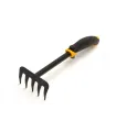 Gartenrechen MASTERTOOL 5 Zinken 300*95 mm mit Zwei-Komponenten-Stiel 14-6174
