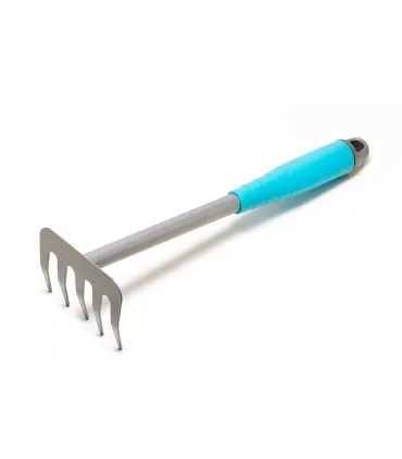 Gartenharke MASTERTOOL 5 Zinken 300*90 mm mit Kunststoffstiel 14-6183