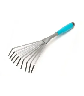Gartenharke MASTERTOOL 9 zahnig 400*135 mm mit Kunststoffstiel 14-6184