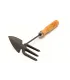 Gartenhacke flach MASTERTOOL "Neptun" Dreizack 260*155*70 mm mit Holzstiel 14-6189