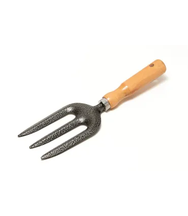 Gartengabel MASTERTOOL 265*80 mm mit Holzstiel 14-6192