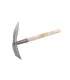 Gartenhacke flach / spitz MASTERTOOL 380*180 mm mit Holzstiel 14-6197
