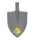 Spitzschaufel MASTERTOOL 220*300*390 mm Hammerlack ohne Stiel 14-6247