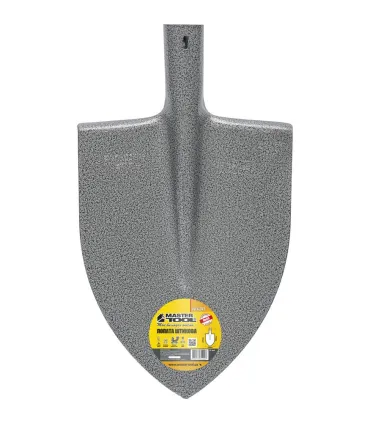 Spitzschaufel MASTERTOOL 220*300*390 mm Hammerlack ohne Stiel 14-6247
