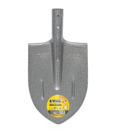 Spitzschaufel MASTERTOOL 210*290*405 mm Hammerlack ohne Stiel 14-6248
