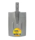 Flachschaufel MASTERTOOL 215*300*405 mm Hammerlack ohne Stiel 14-6252