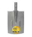 Flachschaufel MASTERTOOL 215*300*405 mm Hammerlack ohne Stiel 14-6252
