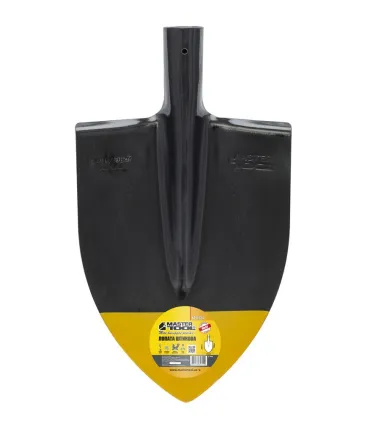 Spitzschaufel MASTERTOOL 220*300*390 mm schwarz/gelb ohne Stiel 14-6254