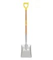 MASTERTOOL Stallschaufel 225*275*1200 mm Hammerlack mit Holzstiel 14-6269