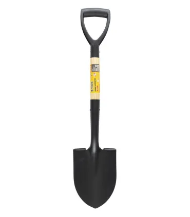 Spitzschaufel MASTERTOOL 150*205*670 mm schwarz mit Holzstiel 14-6276