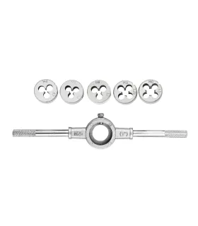 MASTERTOOL Schraubauge-Set M4/M5/M6/M8/M10, Ratsche, 6 Stück 15-0406