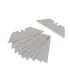 Ersatzklingen MASTERTOOL Trapez 19*60 mm 10 Stück 17-0405