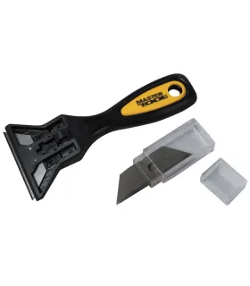 Farbschaber MASTERTOOL Klinge 19*60 mm, Schaber-Set 10 Stück 17-1001