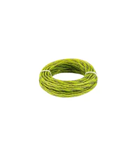 Faden für Rasentrimmer MASTERTOOL SPIRAL SQUARE geräuschlos 2,40 mm 15 m zweifarbig 19-0424