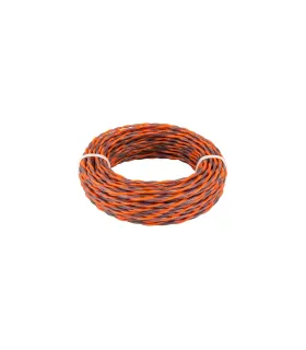 Astschneiderfaden für Rasenmäher MASTERTOOL SPIRAL geräuschlos 2,70 mm 15 m zweifarbig 19-1627