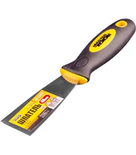 Spachtel Edelstahl MASTERTOOL FLEX 40 mm mit TPR-Zweikomponenten-Griff 19-5104
