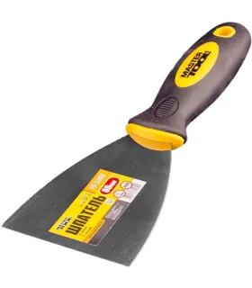 Spachtel Edelstahl MASTERTOOL FLEX 80 mm mit TPR-Zweikomponenten-Griff 19-5108