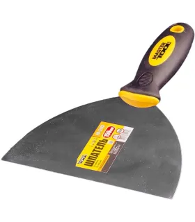 Spachtel Edelstahl MASTERTOOL FLEX 150 mm mit TPR-Zweikomponenten-Griff 19-5115