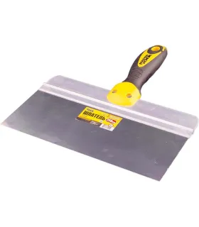 Spachtel mit Bit Edelstahl MASTERTOOL AL-PROFI 250*85 mm mit Zwei-Komponenten-Griff TPR 19-5325