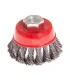 Scheibenbürste MASTERTOOL stirnseitig, gezopfter Draht Ø 65 mm M14 19-7006