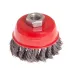 Scheibenbürste MASTERTOOL stirnseitig, gezopfter Draht Ø 75 mm M14 19-7007