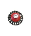Scheiben-Drahtbürste MASTERTOOL - geflochtener Draht Ø 100 mm M14 19-8010