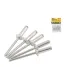 Aluminium-Blindnieten MASTERTOOL 4,0*6,40 mm, 50 Stück 20-0540