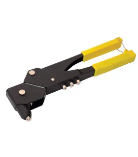Kliešte nitovacie MASTERTOOL s otočnou hlavou 285 mm Ø 2, 4/3, 2/4, 0/4, 8 mm 21-0708