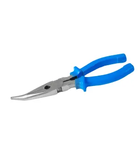 Halbrunde Kombizange MASTERTOOL gebogen American Type 180 mm C45 HRC 44~48 22-3180