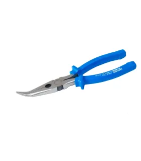 Kliešte pologuľaté MASTERTOOL zahnuté American Type 200 mm 22-3200