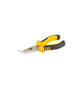 Kliešte pologuľaté zahnuté MASTERTOOL 160 mm С55/HRC 45~50 23-3160