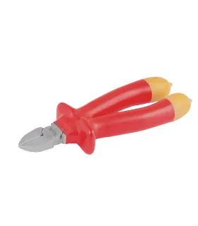 Kliešte štikacie MASTERTOOL bočné s izolovanou rukoväťou 190 mm CRV 6150, HRC 50~55 27-1190