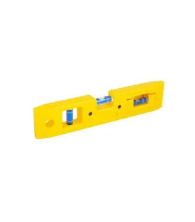 Wasserwaage mit Magnet MASTERTOOL TORPEDO 230 mm, abnehmbare Libelle, Genauigkeit 0,5 mm/m 30-0895