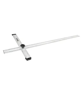 MASTERTOOL verstellbarer Kreuzwinkel für Gipskarton, Aluminium 1270*560 mm, 30-3512
