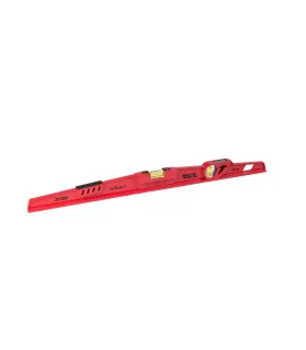 Vodováha liatinová MASTERTOOL 60 cm so zrkadlom 2 libely 0, 5 mm/m 0, 03° 33-0602