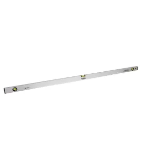 Vodováha hliníková MASTERTOOL Reinforced stavebná 150 cm 3 libely 0, 5 mm/m 0, 03° 34-1503