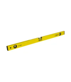 Wasserwaage Aluminium MASTERTOOL Bau magnetisch 80 cm 3 Libellen 0,5 mm/m 0,03° 35-0803