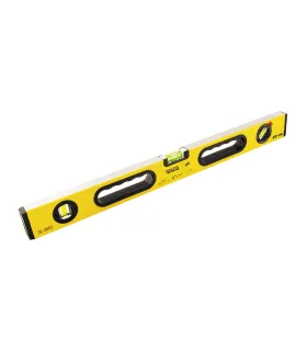 Vodováha hliníková MASTERTOOL PROFI stavebná 60 cm 3 libely 0, 5 mm/m 0, 03° gumový úchyty 36-0603