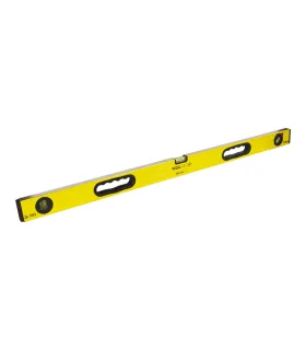 Wasserwaage MASTERTOOL PROFI Bau 100 cm 3 Libellen 0,5 mm/m 0,03° Gummiaufhängungen 36-1003