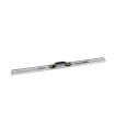 Aluminium-Richtlatte mit Griff MASTERTOOL 80 cm 2 Libellen 39-5080
