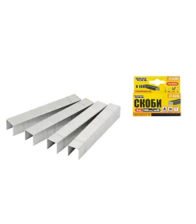 Spony do sponkovacej pištole MASTERTOOL R53 R53 6 mm, 1000 ks 41-0306