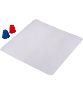 Sada na prácu s lepiacou pištoľou MASTERTOOL - podložka 20*20 cm, 2 náprstky 42-0161